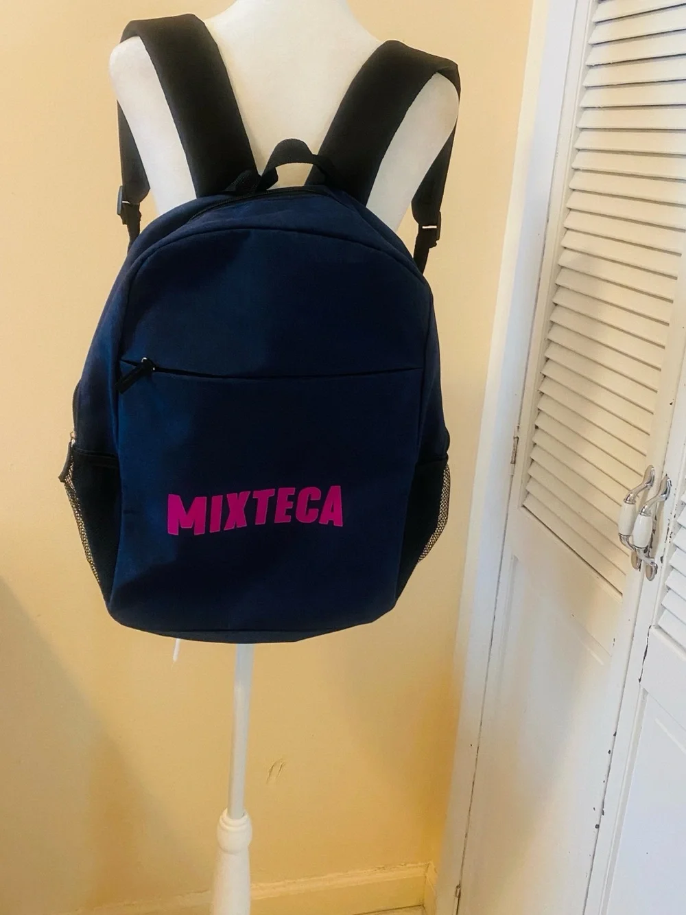 Mixteca brand new navy blue backpack